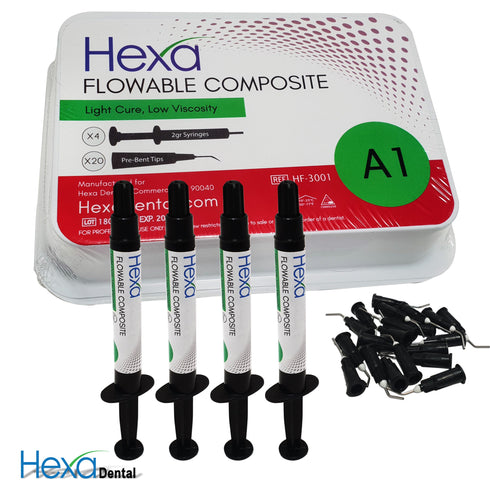 Flowable Composite Kit 4 Syringes A1 -  HF-3001